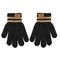 Kootud sõrmkindad 14 cm - R-034-black
