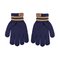 Вязаные перчатки - R-034-navy