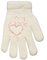 Утепленные вязаные перчатки - R-104DB-beige