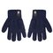 Утепленные вязаные перчатки - R-108DB-navy