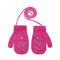 Kootud labakindad 13 cm - R-124-Dpink