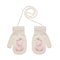Kootud labakindad 13 cm - R-124-Beige