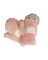 Kootud labakindad 14 cm - R-196DB-beige