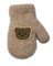 Kahekordsed kootud labakindad - R-208DB-Beige