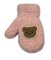 Kahekordsed kootud labakindad - R-208DB-Pink