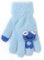 Kootud kohevad kindad 15 cm - R-229-aquamarin