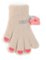Kootud kohevad kindad - R-233-Beige