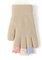 Kahekordsed kootud kindad - R-236DB-Beige