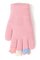 Kahekordsed kootud kindad - R-236DB-Pink