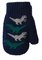Kahekordsed kootud labakindad - R-270DB-Navy
